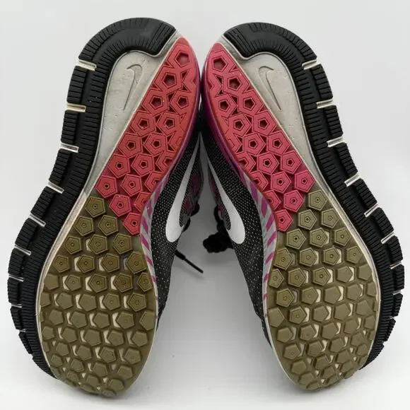 Nike Air Zoom Structure 20 Womens Running 'Anthracite Pink' Size 7 - Picture 8 of 9